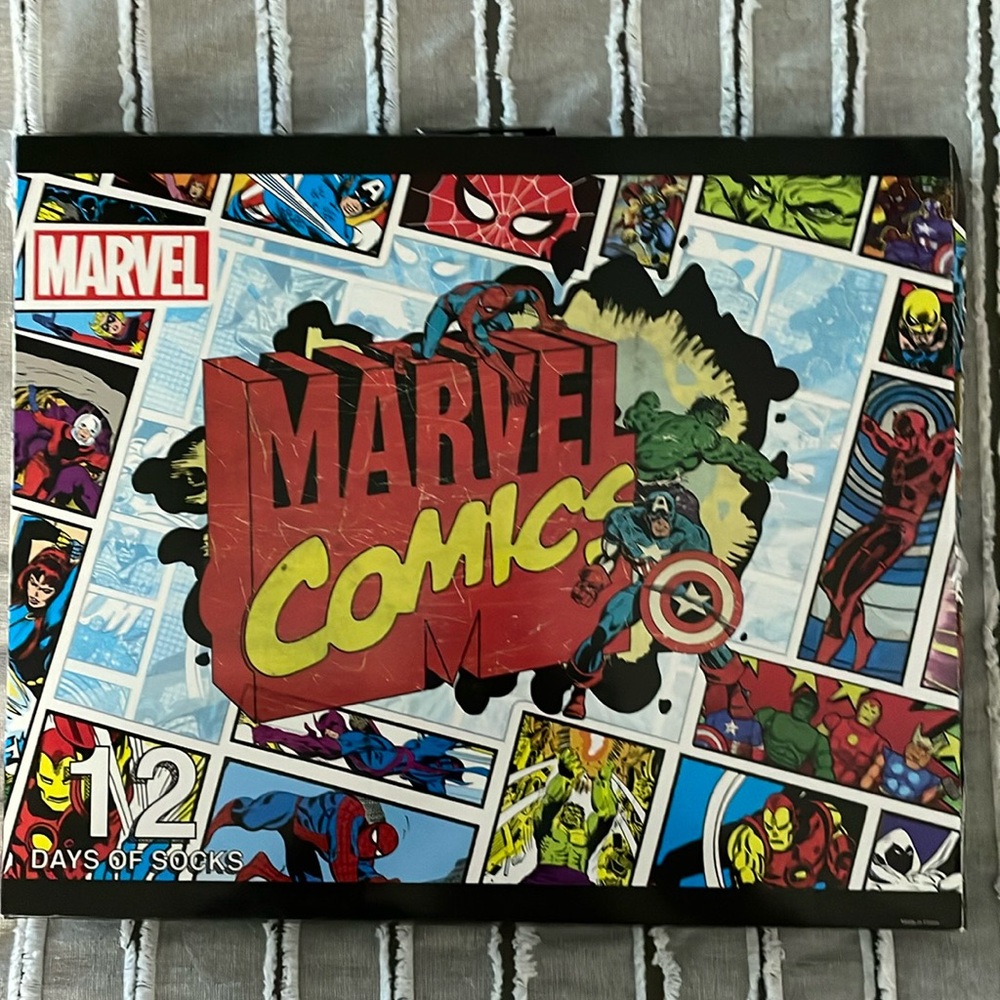 Marvel Comics Socks - Picture 2 of 7